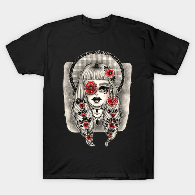 "A reddish dream" T-Shirt by DrawingsInBloom